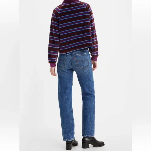 NWT Levis Middy Straight Jeans - Picture 2 of 12